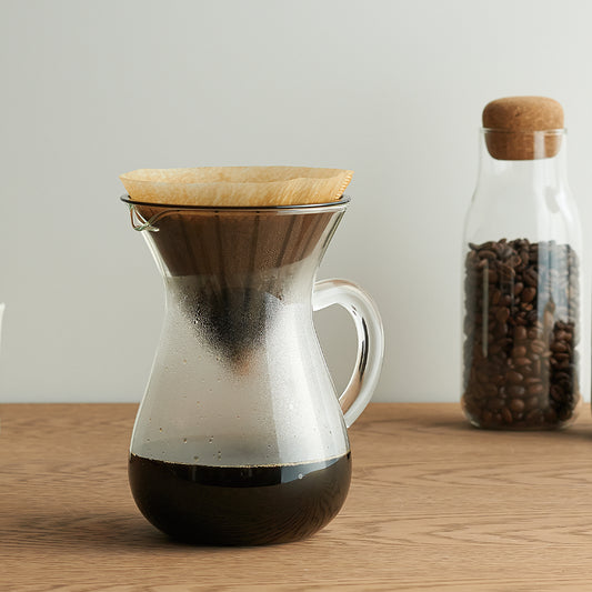 SCS coffee carafe set 2cups plastic