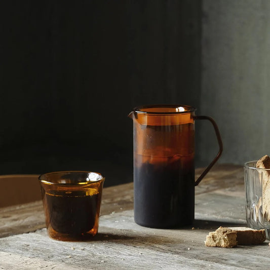 CAST AMBER double wall glass 250ml