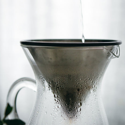 SCS coffee carafe set 4cups stainless steel