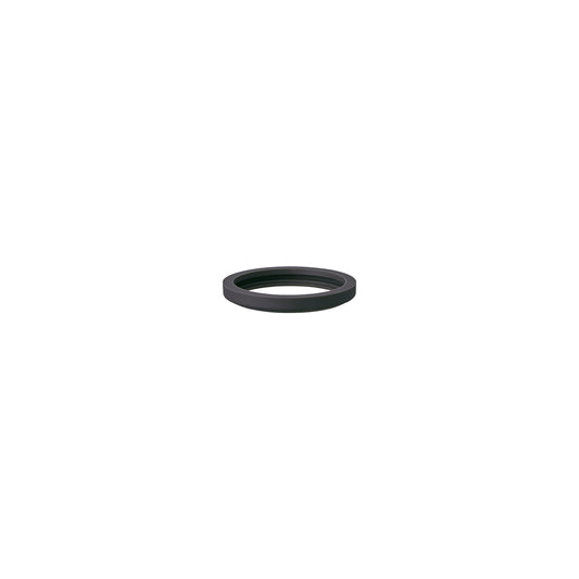 Black ring on a white background